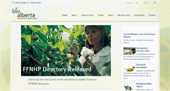 Desktop Screenshot of bioalberta.com