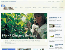 Tablet Screenshot of bioalberta.com